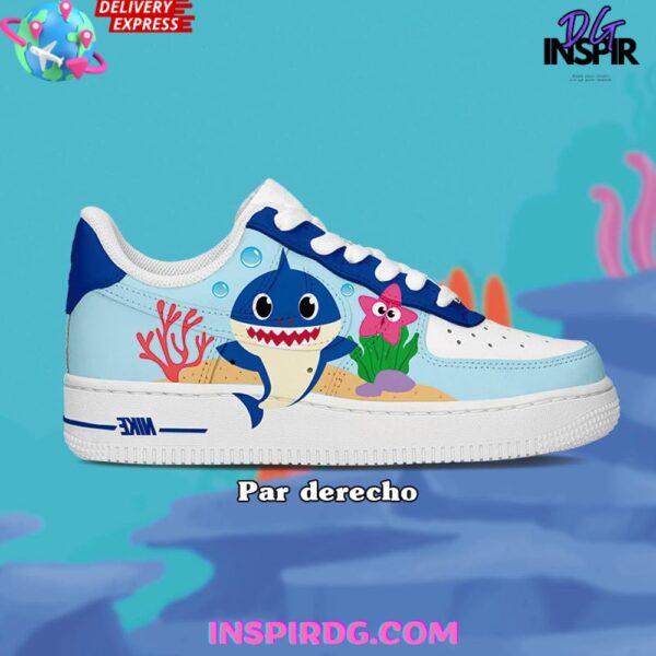 Tubopro Baby Shark Air Low-Top Sneakers Shoes For Men And Women - Image 4