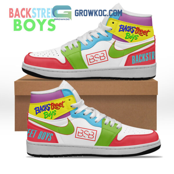 Tubopro Backstreet Boys AJ1 High Sneakers Shoes For Men And Women