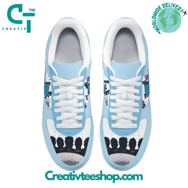 Tubopro Backstreet Boys Blue Air Low-Top Sneakers Shoes For Men And Women - Image 2