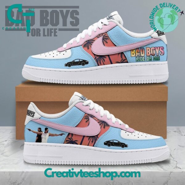 Tubopro Bad Boys Ride or Die Air Low-Top Sneakers Shoes For Men And Women