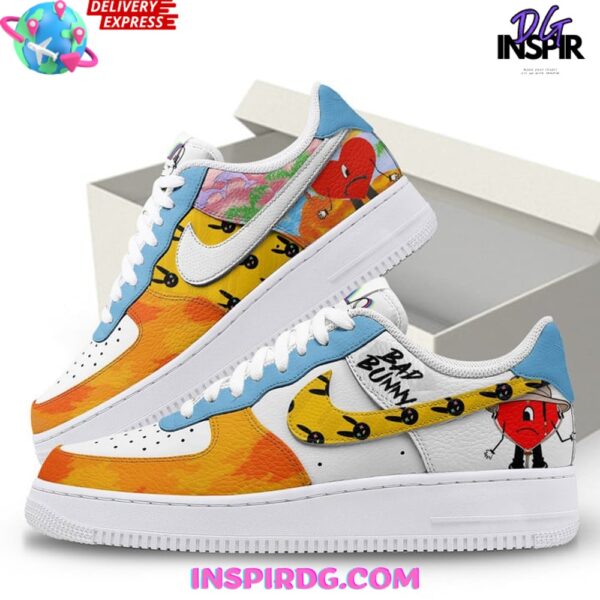 Tubopro Bad Bunny Air Low-Top Sneakers Shoes For Men And Women - Image 2