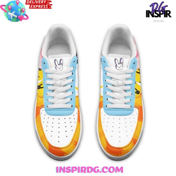 Tubopro Bad Bunny Air Low-Top Sneakers Shoes For Men And Women - Image 3