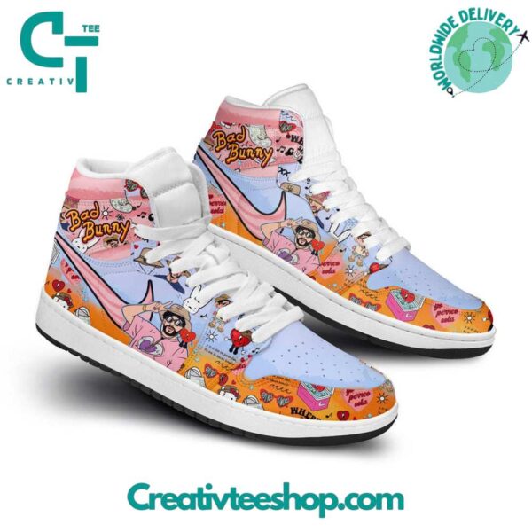 Tubopro Bad Bunny AJ1 High Sneakers Shoes For Men And Women - Image 2