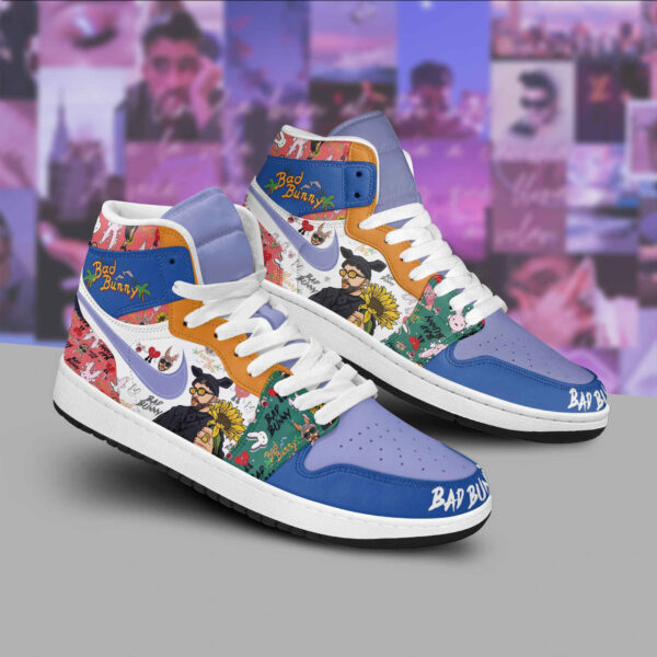 Tubopro Bad Bunny AJ1 High Sneakers Shoes For Men And Women
