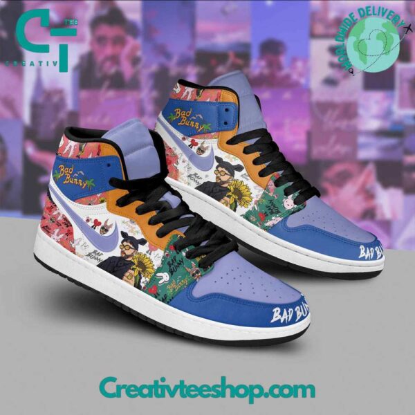 Tubopro Bad Bunny AJ1 High Sneakers Shoes For Men And Women