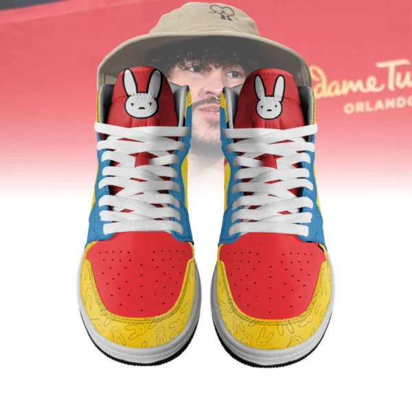 Tubopro Bad Bunny AJ1 High Sneakers Shoes For Men And Women - Image 2