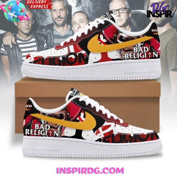 Tubopro Bad Religion Air Low-Top Sneakers Shoes For Men And Women