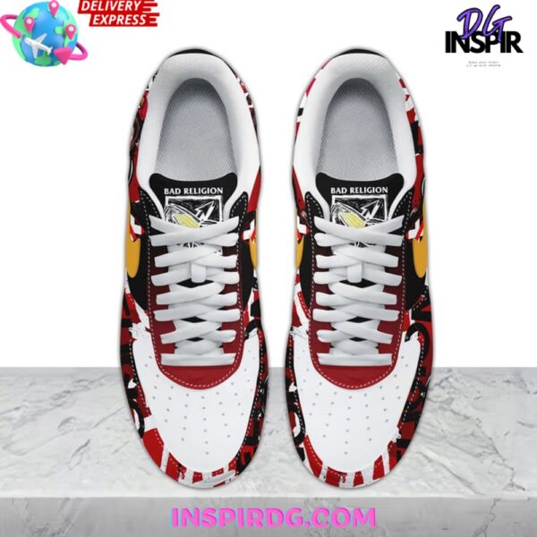 Tubopro Bad Religion Air Low-Top Sneakers Shoes For Men And Women - Image 4