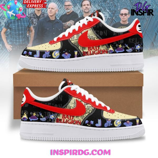 Tubopro Bad Religion Air Low-Top Sneakers Shoes For Men And Women