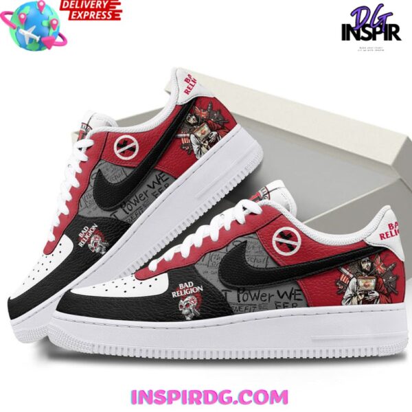 Tubopro Bad Religion The Power We Seek Air Low-Top Sneakers Shoes For Men And Women - Image 2