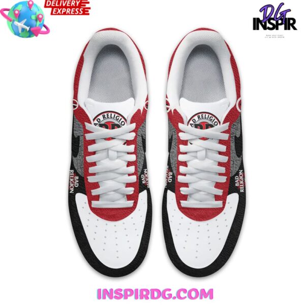 Tubopro Bad Religion The Power We Seek Air Low-Top Sneakers Shoes For Men And Women - Image 3
