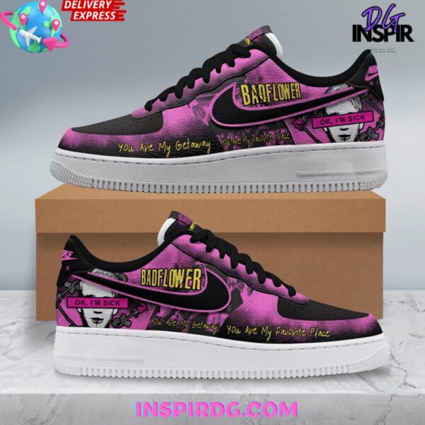 Tubopro Badflower Band Air Low-Top Sneakers Shoes For Men And Women - Image 2