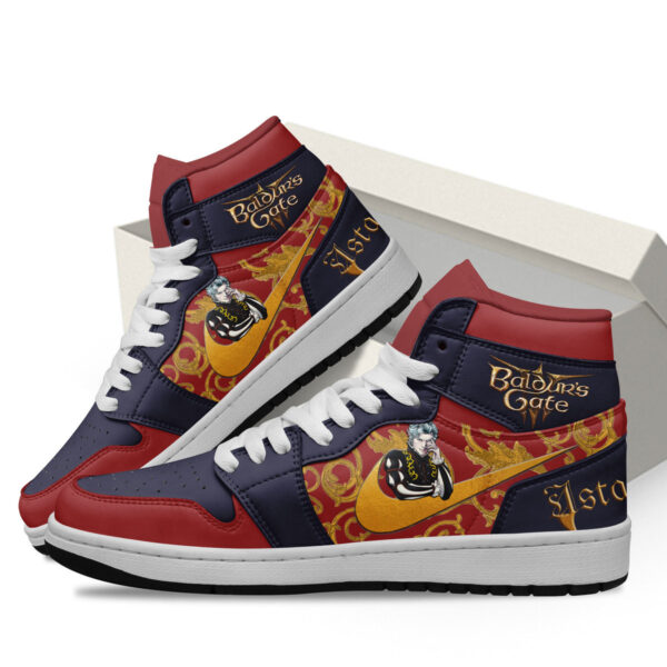 Tubopro Baldurs Gate AJ1 High Sneakers Shoes For Men And Women - Image 3