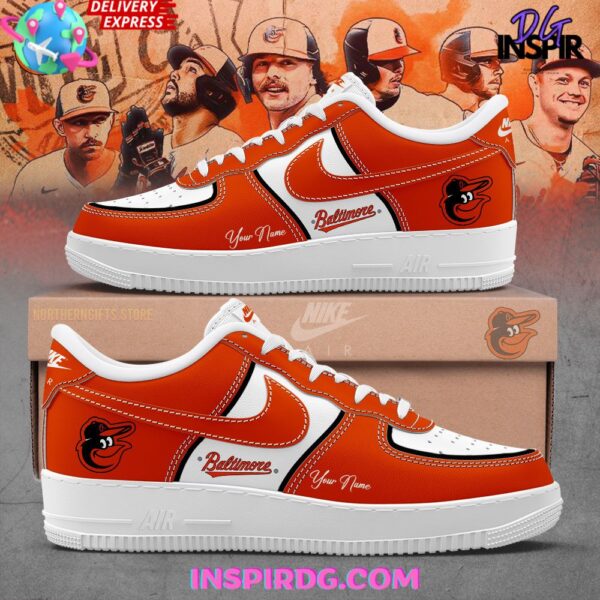 Tubopro Baltimore Orioles Air Low-Top Sneakers Shoes For Men And Women