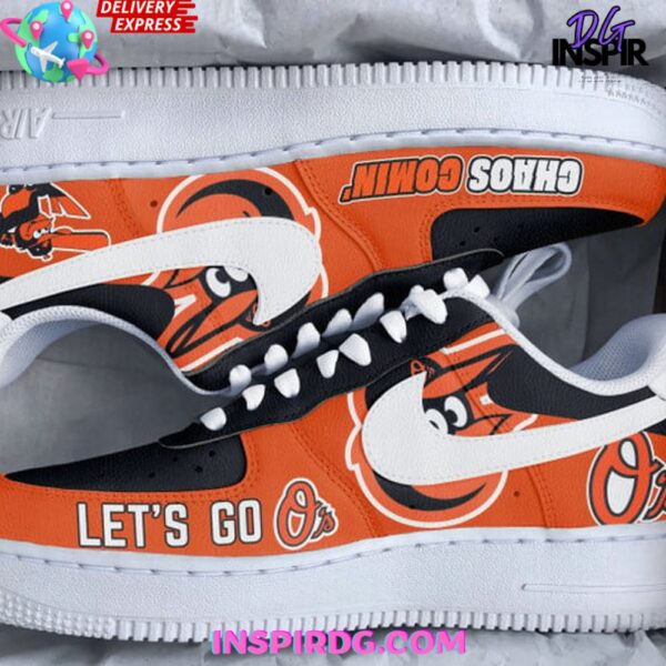 Tubopro Baltimore Orioles Air Low-Top Sneakers Shoes For Men And Women - Image 4