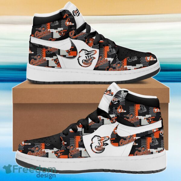 Tubopro Baltimore Orioles AJ1 High Sneakers Shoes For Men And Women