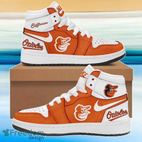 Tubopro Baltimore Orioles AJ1 High Sneakers Shoes For Men And Women