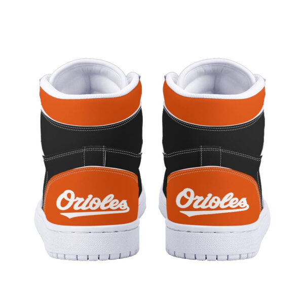 Tubopro Baltimore Orioles AJ1 High Sneakers Shoes For Men And Women - Image 4