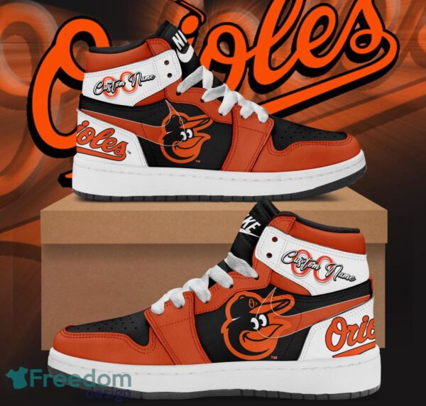 Tubopro Baltimore Orioles AJ1 High Sneakers Shoes For Men And Women