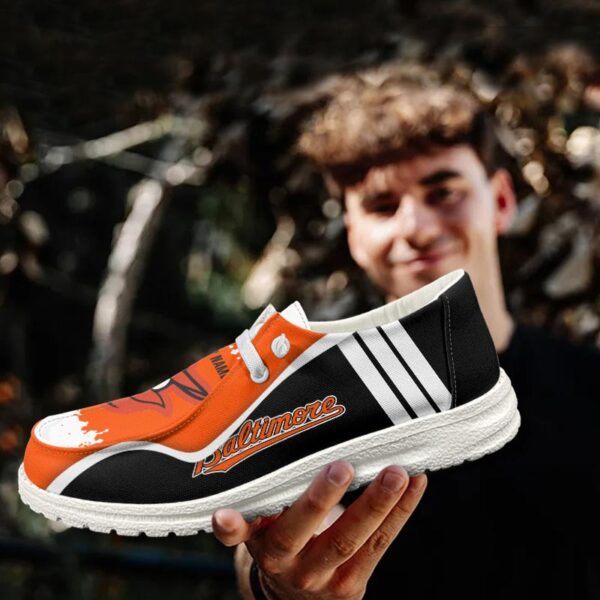 Tubopro Baltimore Orioles Hey Dude Shoes For Men And Women - Image 3