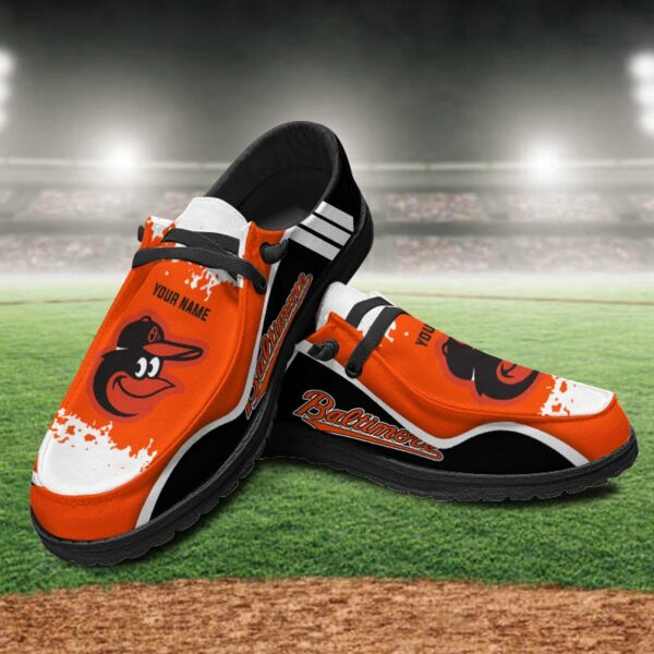 Tubopro Baltimore Orioles Hey Dude Shoes For Men And Women - Image 2