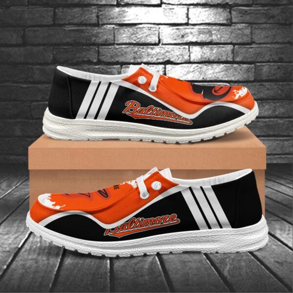 Tubopro Baltimore Orioles Hey Dude Shoes For Men And Women - Image 5