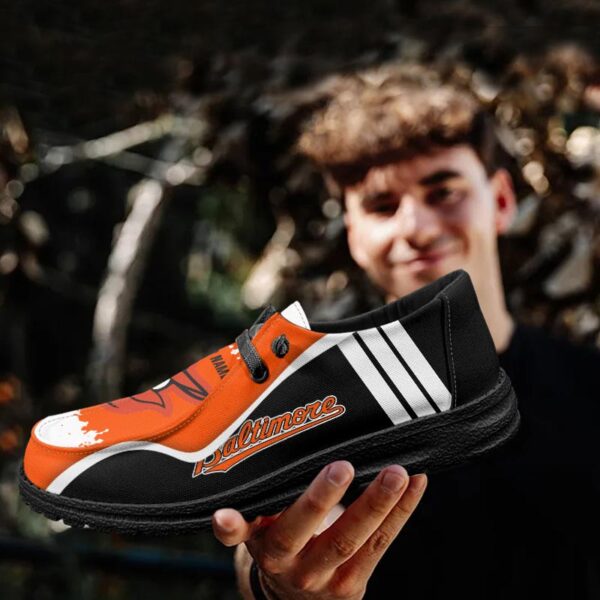 Tubopro Baltimore Orioles Hey Dude Shoes For Men And Women - Image 4