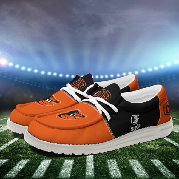 Tubopro Baltimore Orioles Personalized Hey Dude Shoes For Men And Women - Image 4