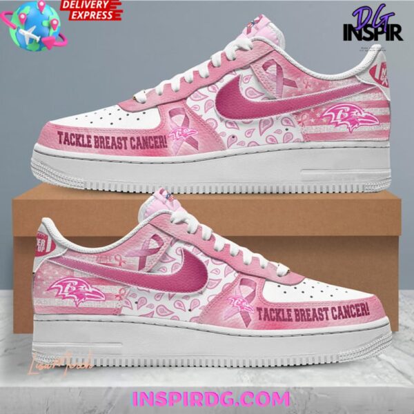 Tubopro Baltimore Ravens Air Low-Top Sneakers Shoes For Men And Women - Image 2