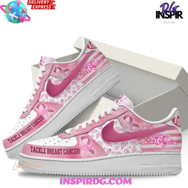 Tubopro Baltimore Ravens Air Low-Top Sneakers Shoes For Men And Women - Image 3