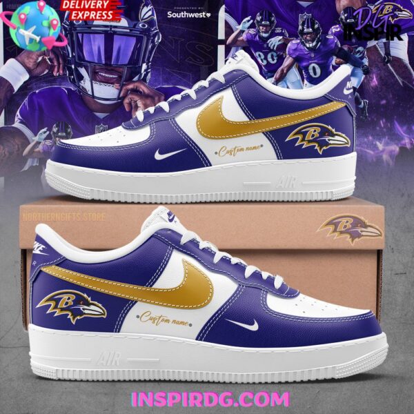 Tubopro Baltimore Ravens Air Low-Top Sneakers Shoes For Men And Women