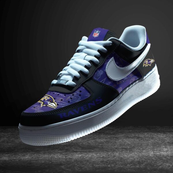 Tubopro Baltimore Ravens Air Low-Top Sneakers Shoes For Men And Women