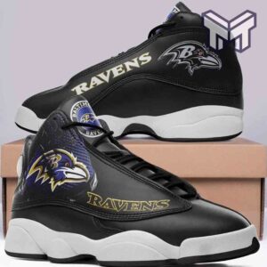 Tubopro Baltimore Ravens AJ13 Sneakers Shoes For Men And Women