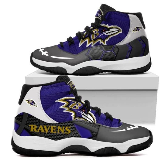 Tubopro Baltimore Ravens AJ13 Sneakers Shoes For Men And Women