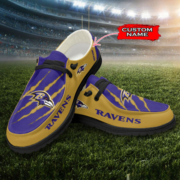 Tubopro Baltimore Ravens Hey Dude Shoes For Men And Women