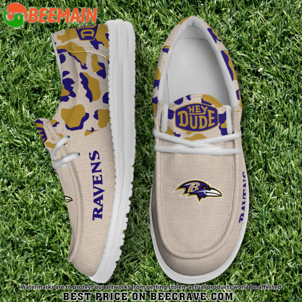 Tubopro Baltimore Ravens Hey Dude Shoes For Men And Women