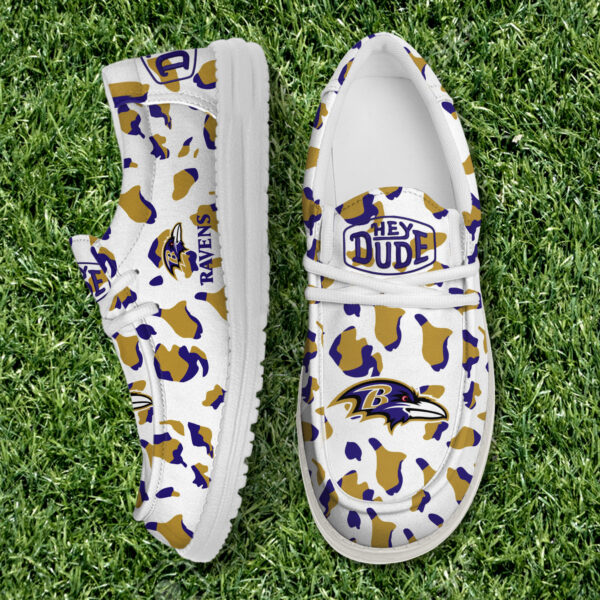 Tubopro Baltimore Ravens Hey Dude Shoes For Men And Women Ver2 - Image 2