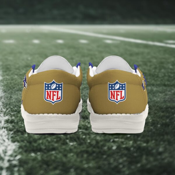 Tubopro Baltimore Ravens Hey Dude Shoes For Men And Women - Image 5