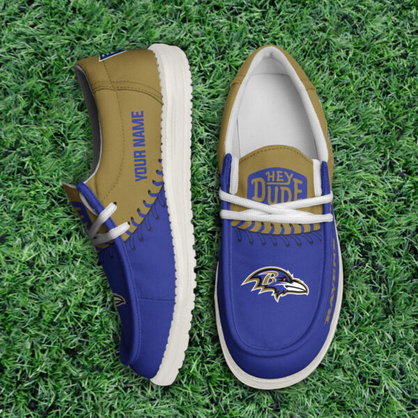 Tubopro Baltimore Ravens Hey Dude Shoes For Men And Women