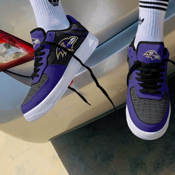 Tubopro Baltimore Ravens NFL Air Low-Top Sneakers Shoes For Men And Women