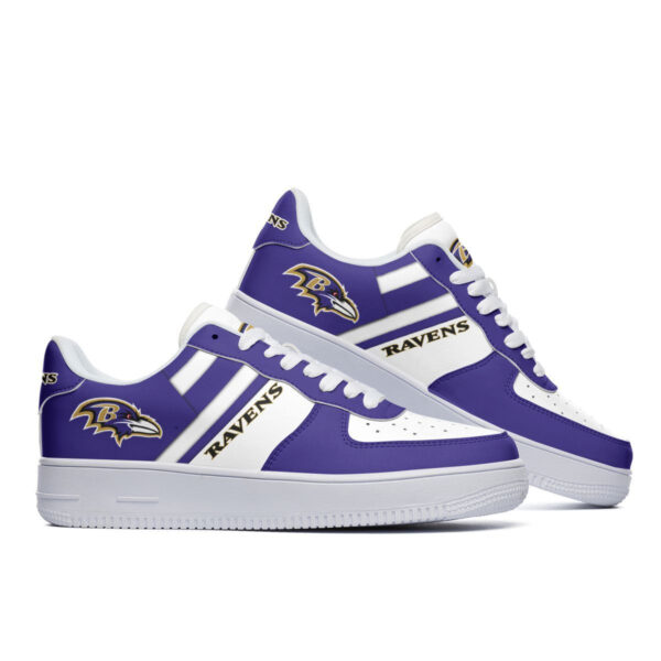 Tubopro Baltimore Ravens NFL Air Low-Top Sneakers Shoes For Men And Women