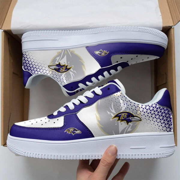 Tubopro Baltimore Ravens NFL Air Low-Top Sneakers Shoes For Men And Women