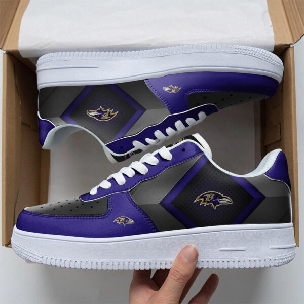 Tubopro Baltimore Ravens NFL Air Low-Top Sneakers Shoes For Men And Women