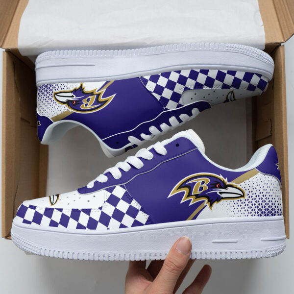 Tubopro Baltimore Ravens NFL Air Low-Top Sneakers Shoes For Men And Women