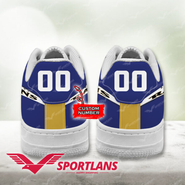 Tubopro Baltimore Ravens NFL Air Low-Top Sneakers Shoes For Men And Women - Image 3