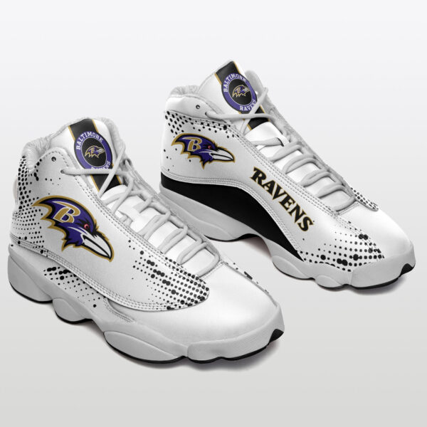 Tubopro Baltimore Ravens NFL AJ13 Sneakers Shoes For Men And Women