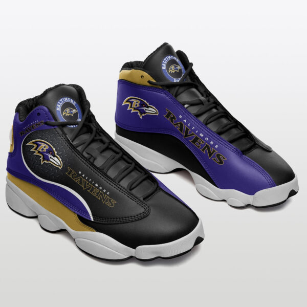 Tubopro Baltimore Ravens NFL AJ13 Sneakers Shoes For Men And Women