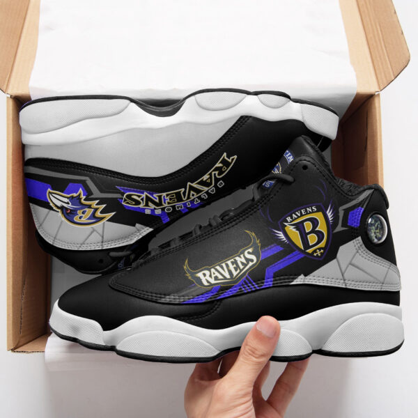 Tubopro Baltimore Ravens NFL AJ13 Sneakers Shoes For Men And Women