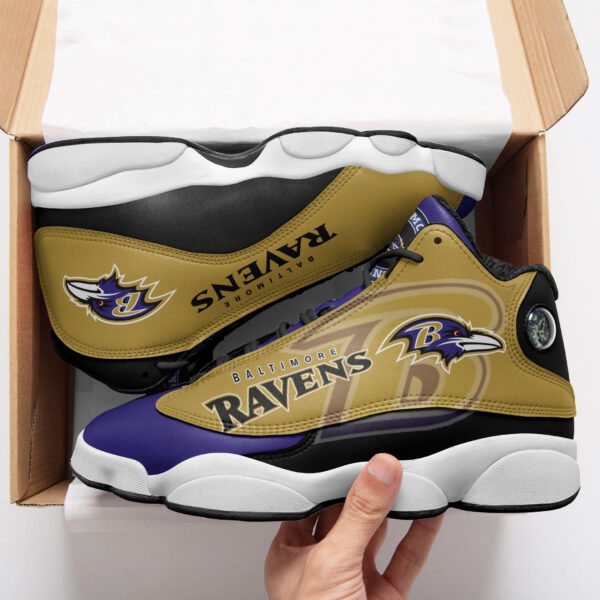 Tubopro Baltimore Ravens NFL AJ13 Sneakers Shoes For Men And Women