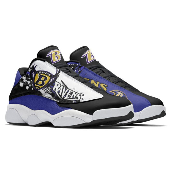 Tubopro Baltimore Ravens NFL AJ13 Sneakers Shoes For Men And Women